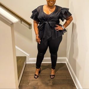 Dinner Date Mesh Top